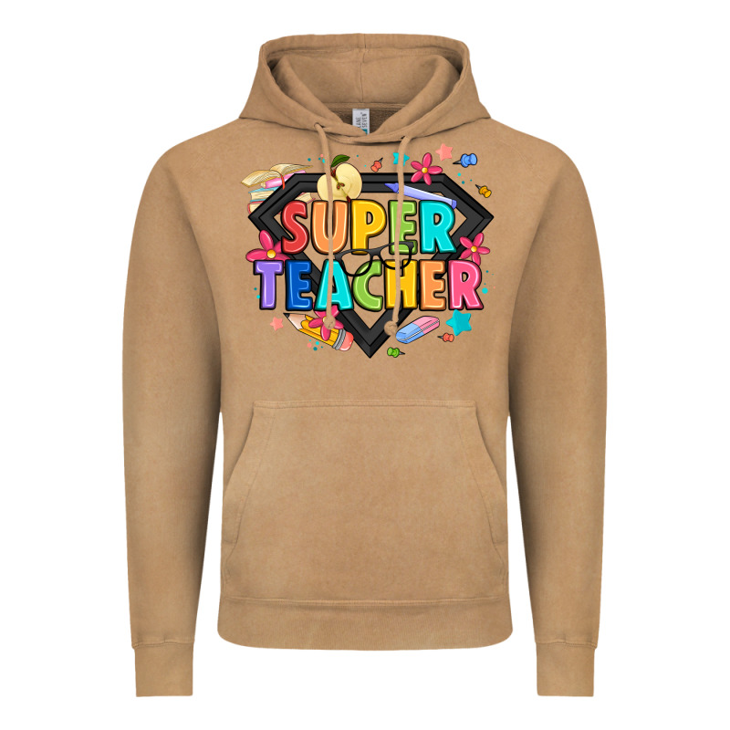 Super Teacher Vintage Hoodie by Artiststas | Teevron