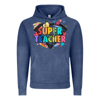 Vintage Denim super teacher Vintage Hoodie - Artiststas