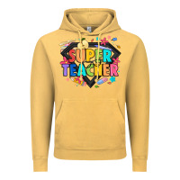 Vintage Mustard super teacher Vintage Hoodie - Artiststas