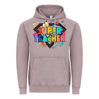 Vintage Zinc super teacher Vintage Hoodie - Artiststas