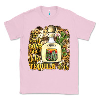 Bubblegum Pink he don't love me like tequila does Classic Tee - JahusDesignShop