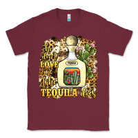 Burgundy he don't love me like tequila does Classic Tee - JahusDesignShop