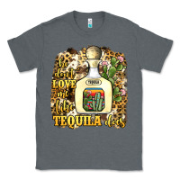 Charcoal Heather he don't love me like tequila does Classic Tee - JahusDesignShop