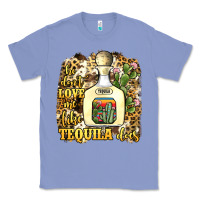 Colony Blue he don't love me like tequila does Classic Tee - JahusDesignShop