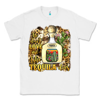 White he don't love me like tequila does Classic Tee - JahusDesignShop