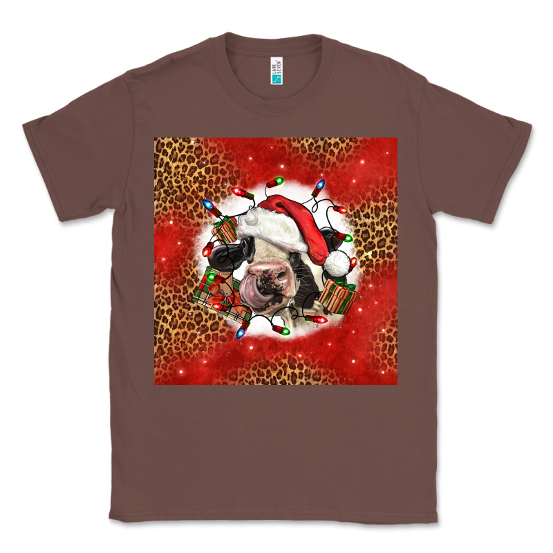 Christmas Cow Classic Tee by LillyAllenDesigns | Teevron