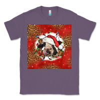 Lavender christmas cow Classic Tee - LillyAllenDesigns
