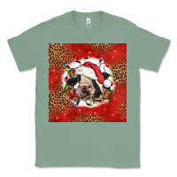 Sage christmas cow Classic Tee - LillyAllenDesigns