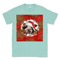 Seafoam christmas cow Classic Tee - LillyAllenDesigns
