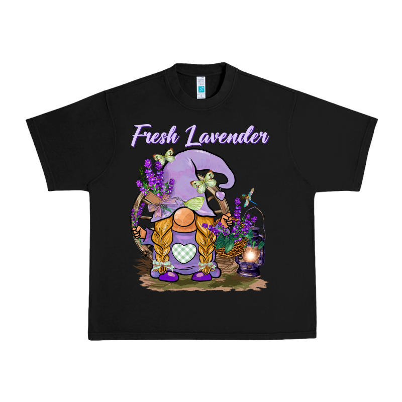 Fresh Lavender Gnome Urban Heavy Tee by BarkalooDesign | Teevron