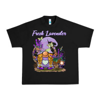 Black fresh lavender gnome Urban Heavy Tee - BarkalooDesign