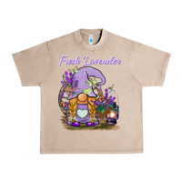 French Oak fresh lavender gnome Urban Heavy Tee - BarkalooDesign