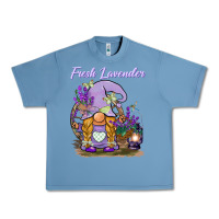 Pebble Blue fresh lavender gnome Urban Heavy Tee - BarkalooDesign