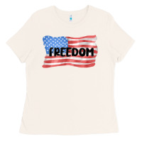 Bone freedom usa Ladies Tee - MaliasSmallBusiness