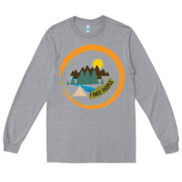 Heather Grey I hate people camping hiking Long Sleeve Tee - Bettercallsaul
