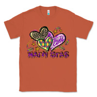 Copper Mardi Gras heart Classic Tee - LillyAllenDesigns