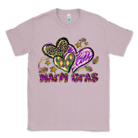 Lilac Mardi Gras heart Classic Tee - LillyAllenDesigns