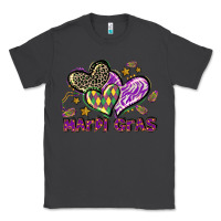 Smoke Mardi Gras heart Classic Tee - LillyAllenDesigns