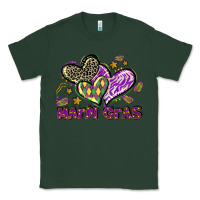 Sports Green Mardi Gras heart Classic Tee - LillyAllenDesigns