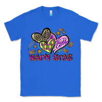 True Royal Mardi Gras heart Classic Tee - LillyAllenDesigns