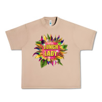Burro lunch lady tie dye sunflower Urban Heavy Tee - BarkalooDesign