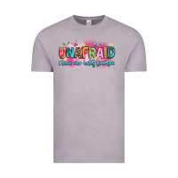 Vintage Zinc unafraid i know who holds tomorrow Vintage Tee - Artiststas
