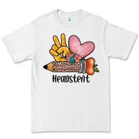 White peace love headstent Premium Tee - JahusDesignShop