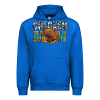 Cobalt chicken mom Urban Hoodie - LillyAllenDesigns