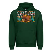Forest Green chicken mom Urban Hoodie - LillyAllenDesigns