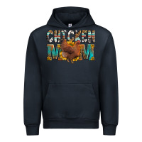 Navy chicken mom Urban Hoodie - LillyAllenDesigns