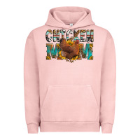 Pigment Salmon chicken mom Urban Hoodie - LillyAllenDesigns