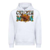 White chicken mom Urban Hoodie - LillyAllenDesigns