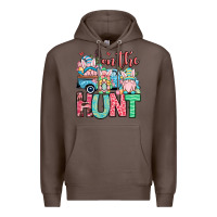 Coffee Easter gnomes on the hunt Premium Hoodie - OliviaCreatesArt