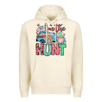 Sandshell Easter gnomes on the hunt Premium Hoodie - OliviaCreatesArt