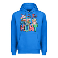 True Royal Easter gnomes on the hunt Premium Hoodie - OliviaCreatesArt