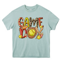 Arona game day softball Heavy Core Tee - MaliasSmallBusiness
