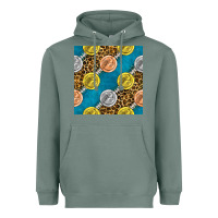 Sage american football medal with leopard Heavyweight Hoodie - BundleAndBundleShop