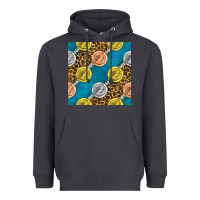 Smoke american football medal with leopard Heavyweight Hoodie - BundleAndBundleShop