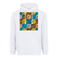 White american football medal with leopard Heavyweight Hoodie - BundleAndBundleShop