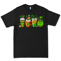 Black st. patricks day coffee cups Premium Tee - MaliasSmallBusiness