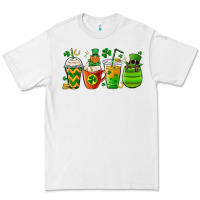 White st. patricks day coffee cups Premium Tee - MaliasSmallBusiness
