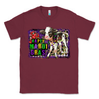 Burgundy Mardi Gras Calf Classic Tee - LillyAllenDesigns