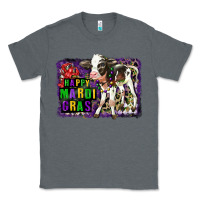 Charcoal Heather Mardi Gras Calf Classic Tee - LillyAllenDesigns
