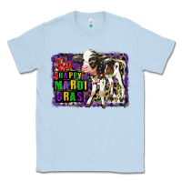 Dusty Blue Mardi Gras Calf Classic Tee - LillyAllenDesigns