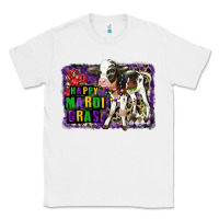 White Mardi Gras Calf Classic Tee - LillyAllenDesigns