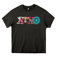 Asphalt xoxo braunvieh cow Heavy Core Tee - AdoDesignShop