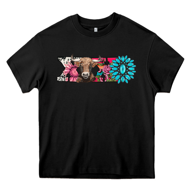 Xoxo Braunvieh Cow Heavy Core Tee by AdoDesignShop | Teevron