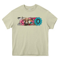 Mossy xoxo braunvieh cow Heavy Core Tee - AdoDesignShop