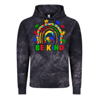 Cloud Black autism awareness rainbow Vintage Hoodie - Artiststas