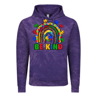 Cloud Purple autism awareness rainbow Vintage Hoodie - Artiststas